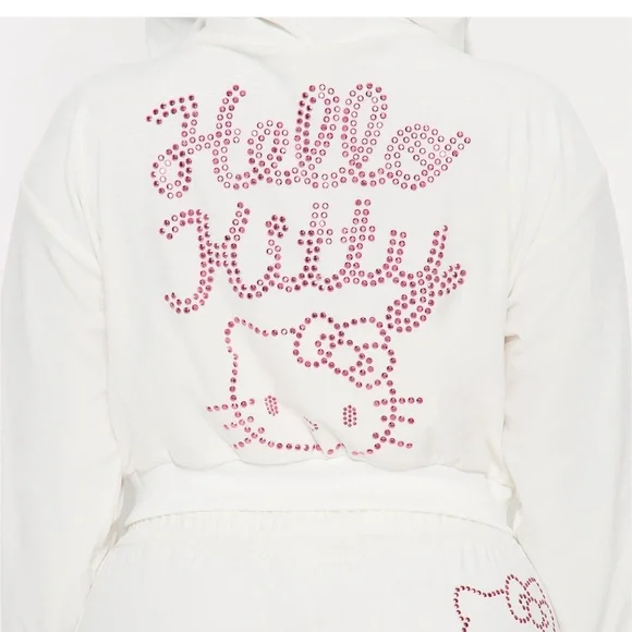 Hello Kitty Pink and White Kids women’s jacket - Picture 1 of 2
